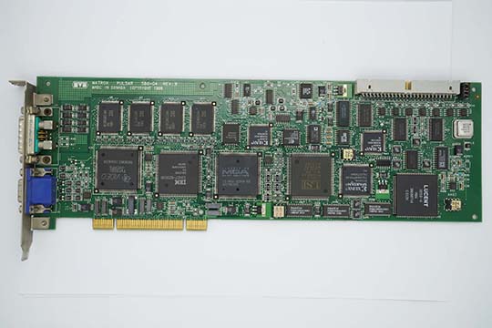 Matrox 迈创 PULSAR 4MB视频采集卡 （IS-MGA-2064W-R3芯片）